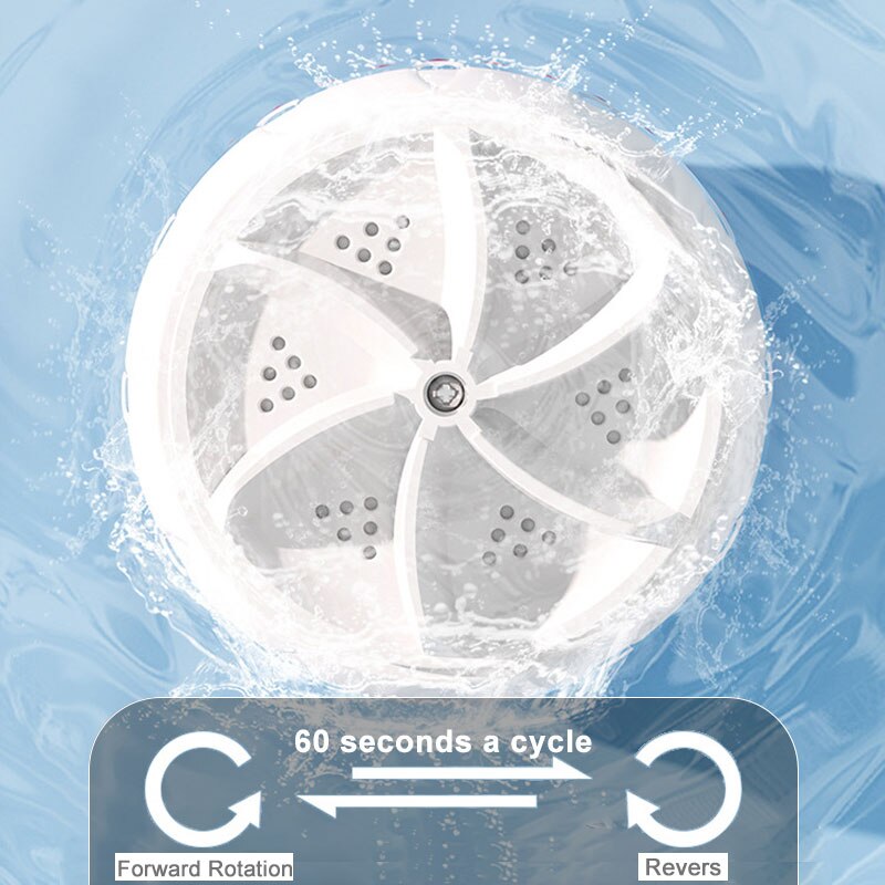 DomusEssentials™ Portable Turbo Washing Machine