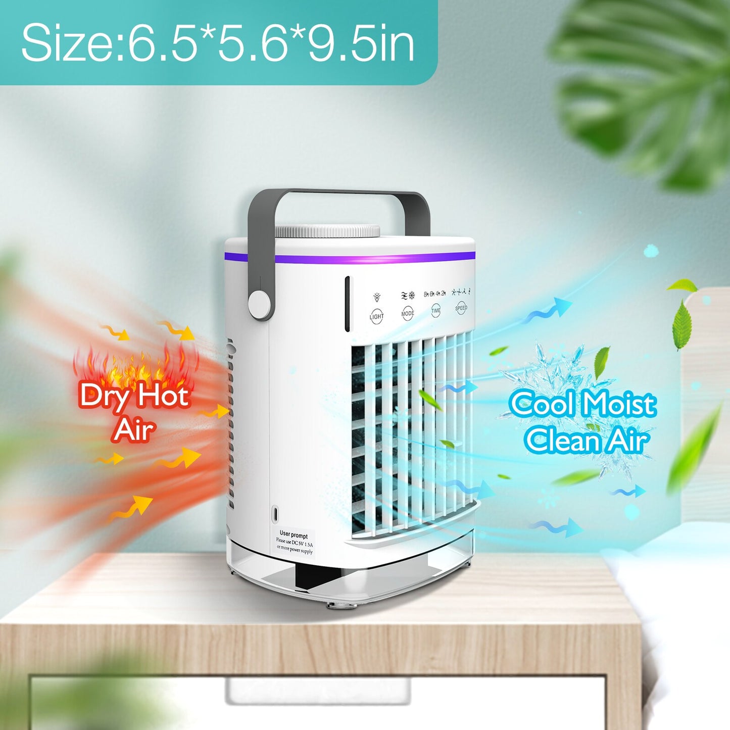 DomusEssentials™ Portable Air Conditioner